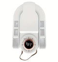 Electric shoe dryer with digital temperature display