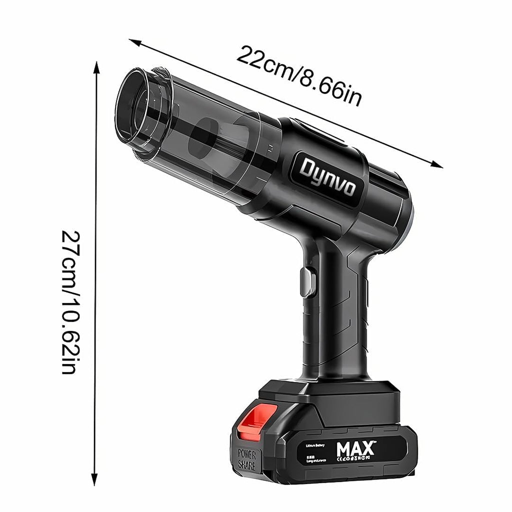Compact car vacuum size