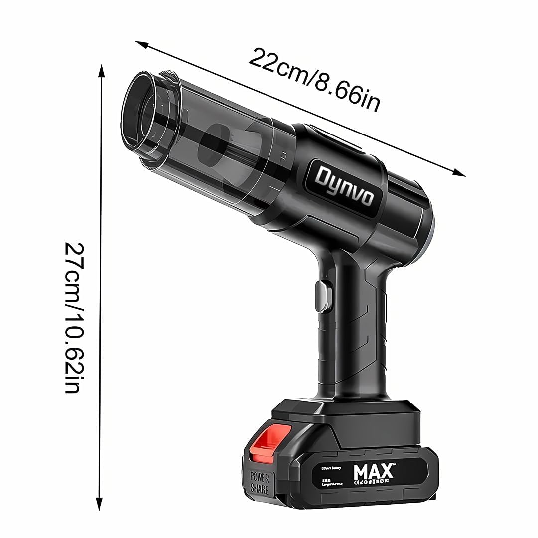 Compact car vacuum size