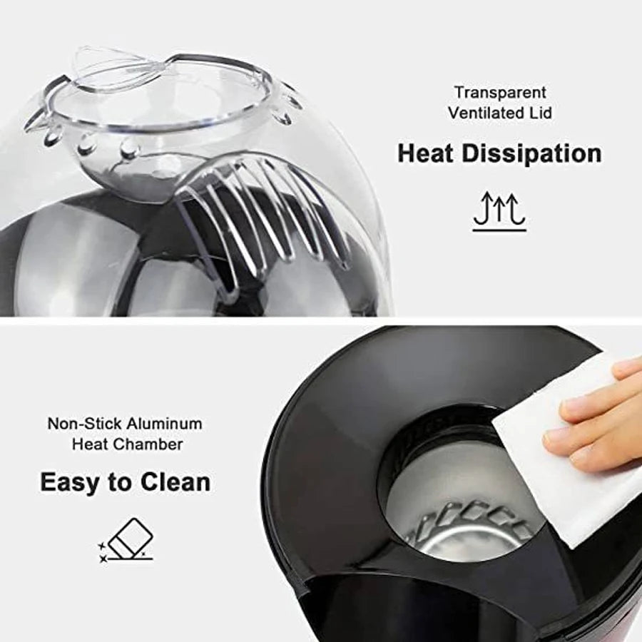 Ventilated lid and non-stick chamber