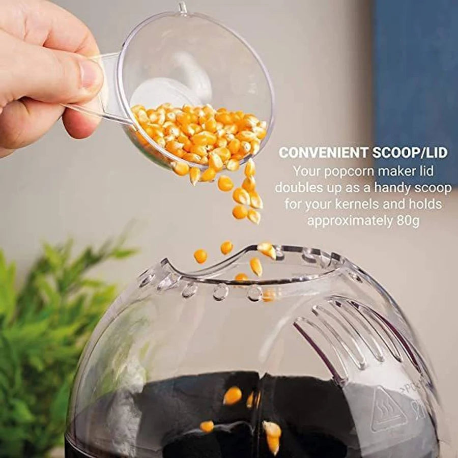 Lid doubles as a measuring scoop