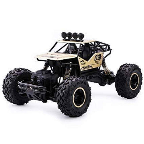 Rock crawler in gold and black
