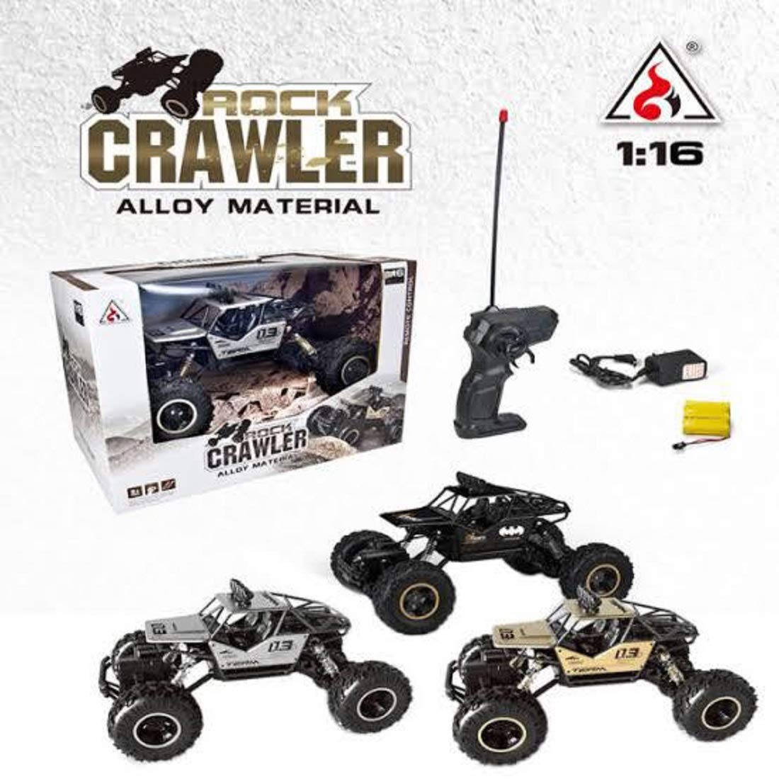 Rock crawler box with remote