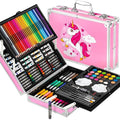 Unicorn colouring kit in pink carry case