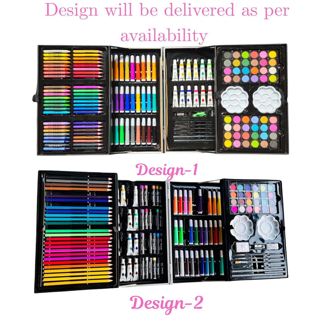 Two kit designs, sent as per availability