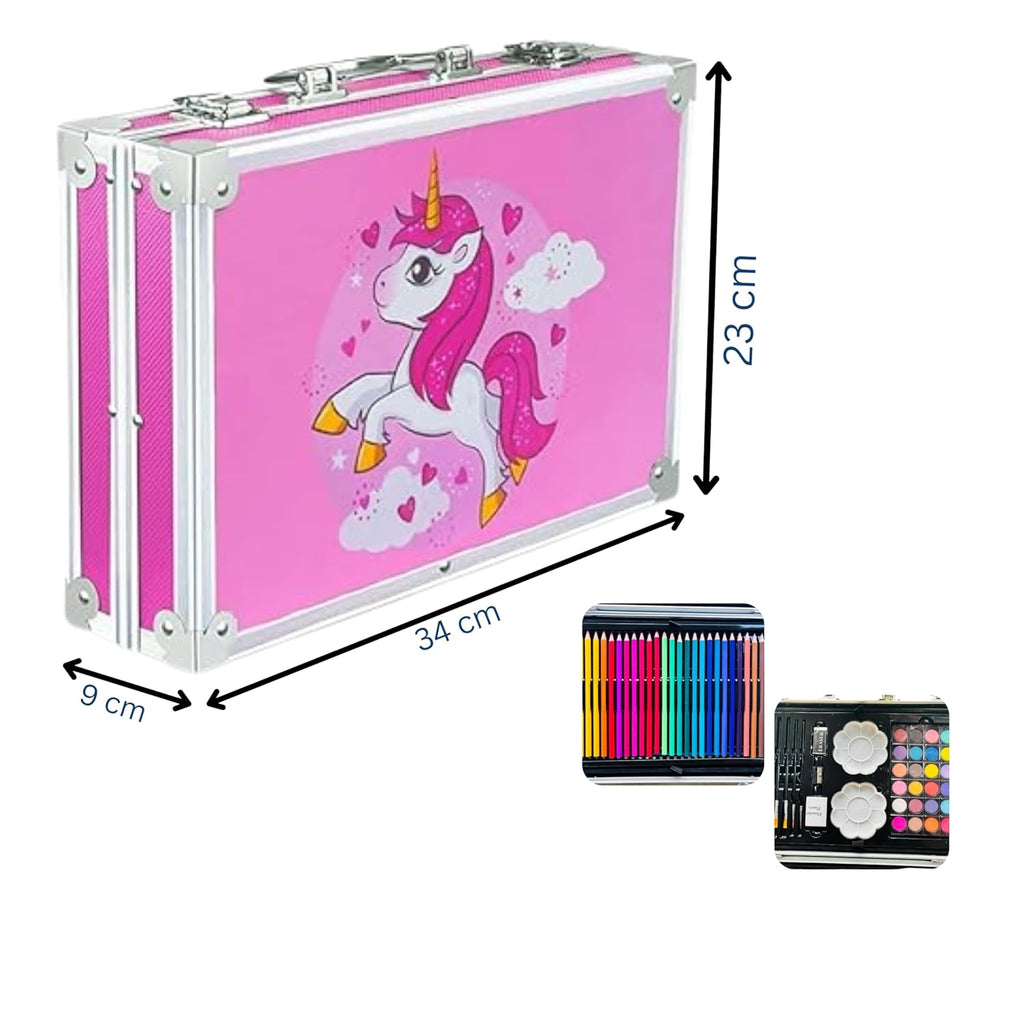 Pink aluminium carry case