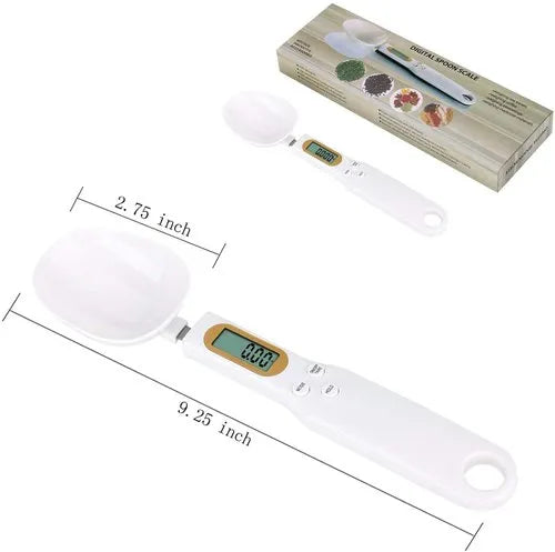 Digital weighing spoon size and box