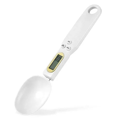 Digital weighing spoon with LCD display