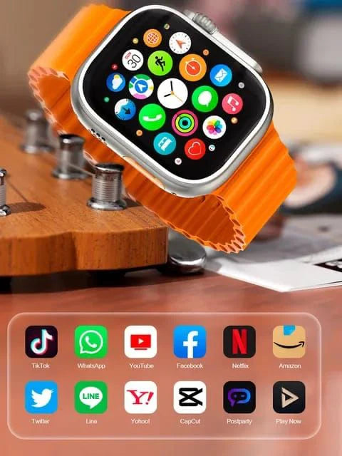 S8 Ultra 4G Android smartwatch with apps