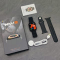 HW8 Ultra smartwatch with box, extra strap and charger