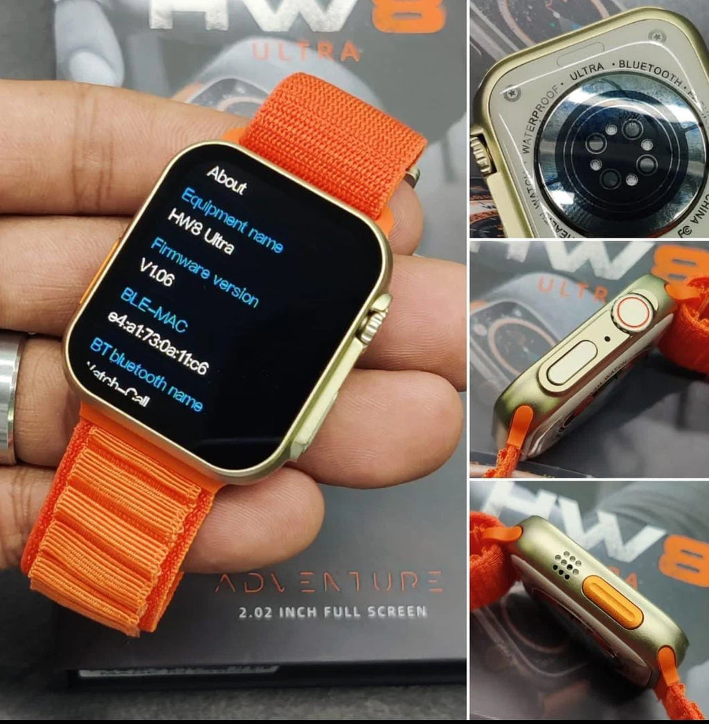 HW8 Ultra watch close-up