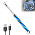 Rechargeable arc gas lighter with USB Type-C cable