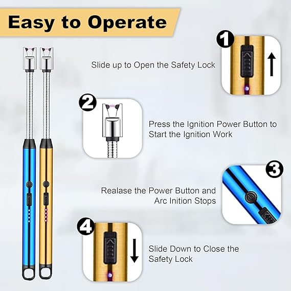 How to operate the arc lighter