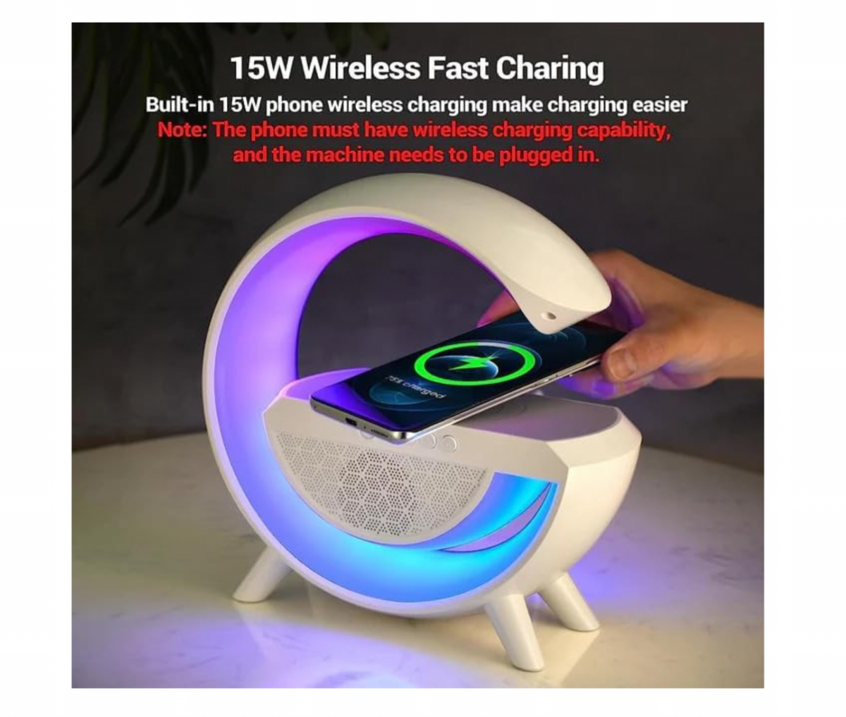 15W wireless fast charging pad